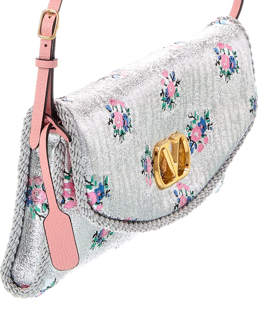 Valentino Valentino Devain Small Canvas Shoulder Bag