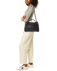 Walter Baker Walter Baker Hazel Leather Tote, Black