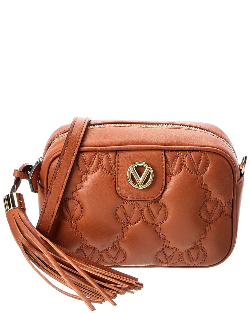 Valentino By Mario Valentino Amel Monogram Matelasse Leather Crossbody