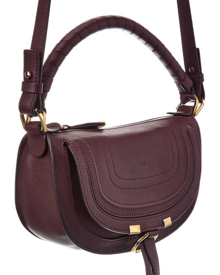 Chloé Chloé Marcie Mini Leather Shoulder Bag