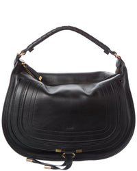 Chloé Chloé Marcie Leather Hobo Bag