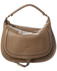Chloé Chloé Marcie Leather Hobo Bag