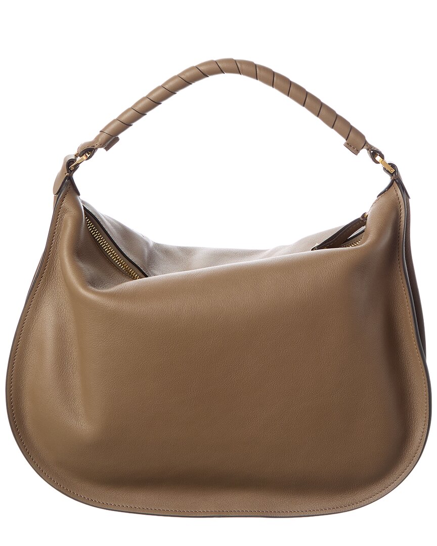 Chloé Chloé Marcie Leather Hobo Bag