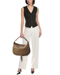 Chloé Chloé Marcie Leather Hobo Bag