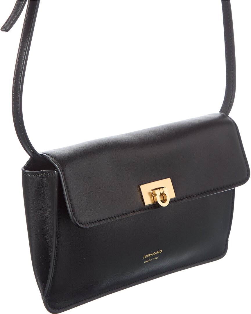Ferragamo Ferragamo Harley Leather Shoulder Bag