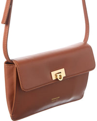 Ferragamo Ferragamo Harley Leather Shoulder Bag