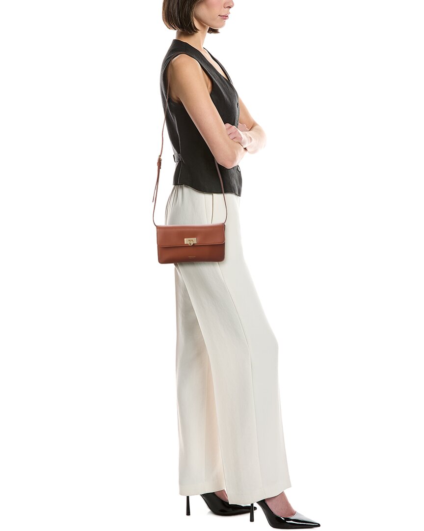 Ferragamo Ferragamo Harley Leather Shoulder Bag