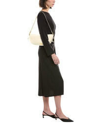 CELINE Celine Half Moon Little Leather Shoulder Bag