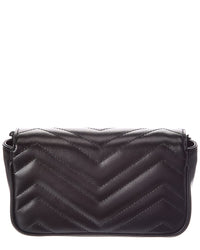 Gucci Gucci Gg Marmont Super Mini Matelasse Leather Shoulder Bag