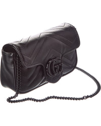 Gucci Gucci Gg Marmont Super Mini Matelasse Leather Shoulder Bag