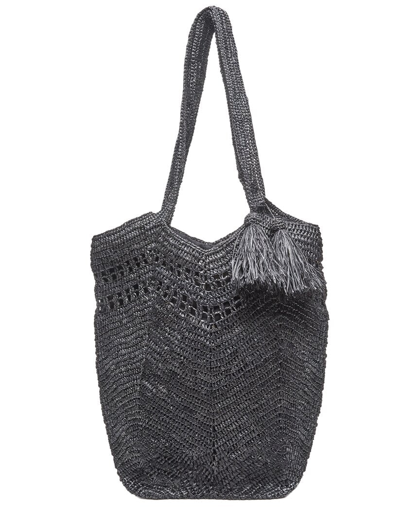 Mar Y Sol Gianna Raffia Tote