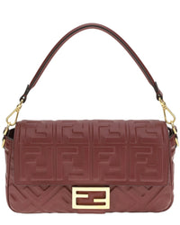 FENDI Fendi Baguette Leather Shoulder Bag