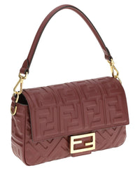 FENDI Fendi Baguette Leather Shoulder Bag