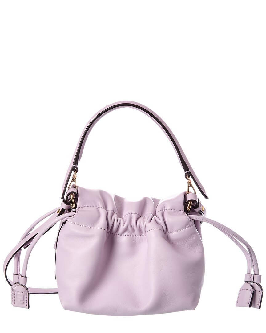 FENDI Fendi Mamma Baguette Small Leather Shoulder Bag