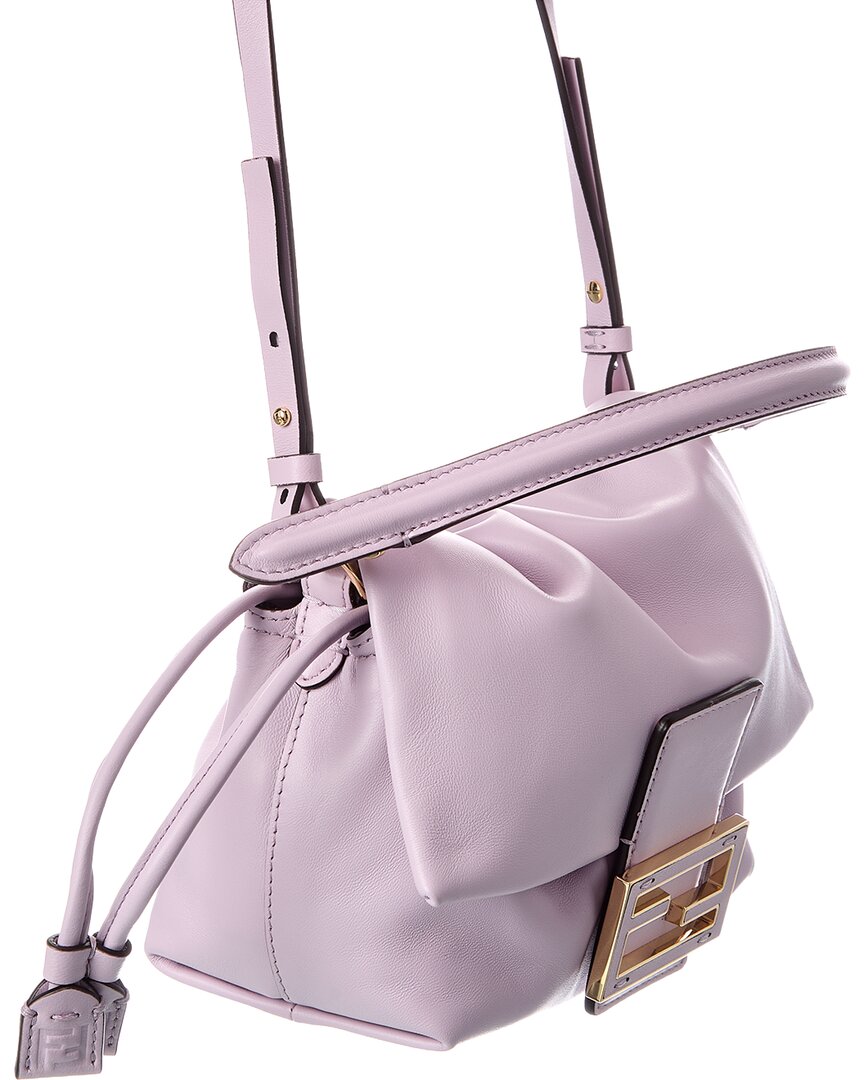 FENDI Fendi Mamma Baguette Small Leather Shoulder Bag