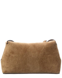 TOTEME Toteme T-Lock Suede Shoulder Bag
