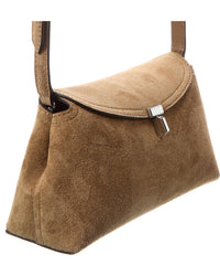 TOTEME Toteme T-Lock Suede Shoulder Bag