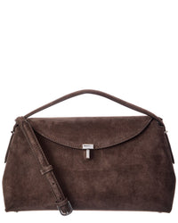 TOTEME Toteme T-Lock Suede Satchel