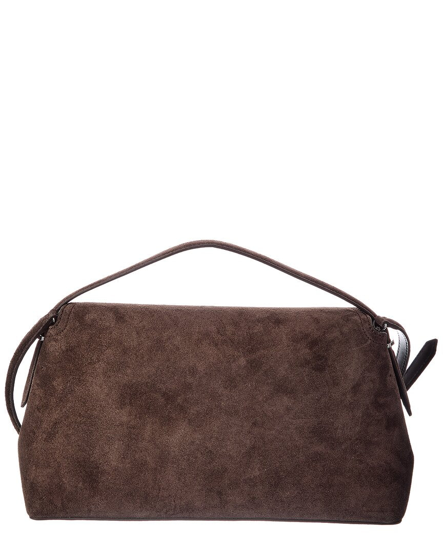 TOTEME Toteme T-Lock Suede Satchel