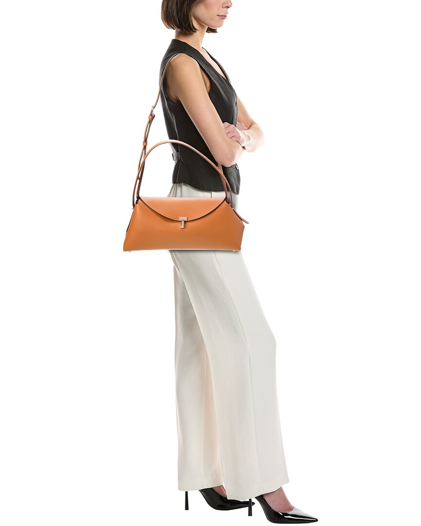 TOTEME Toteme T-Lock Leather Shoulder Bag