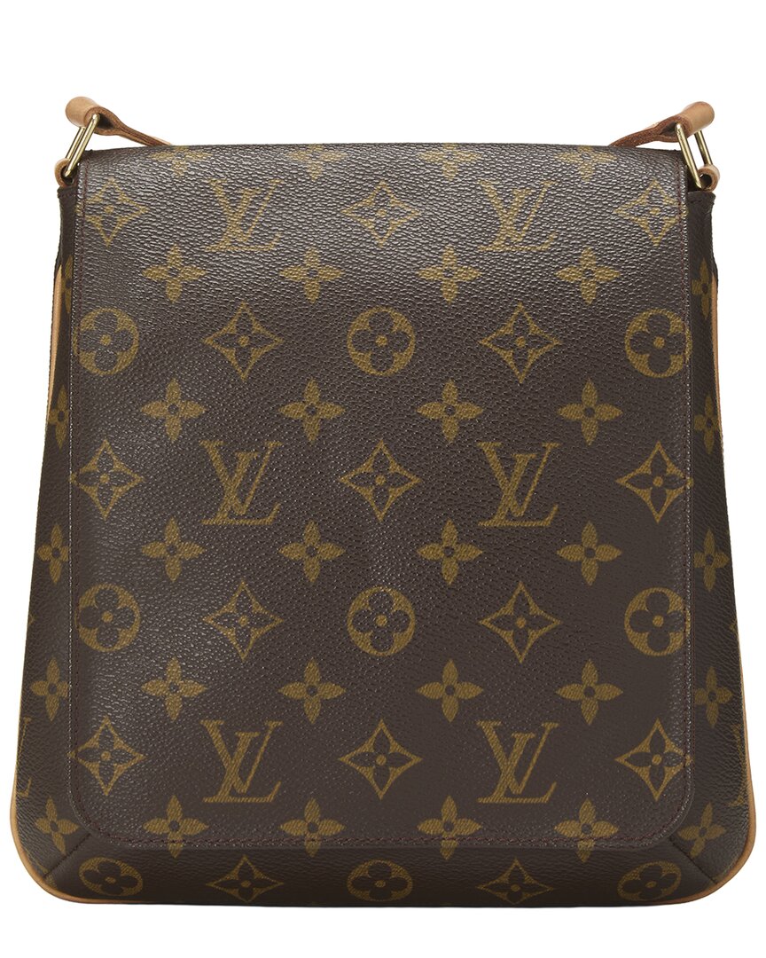 Louis Vuitton Louis Vuitton Brown Monogram Coated Canvas & Vachetta Leather Musette Salsa
