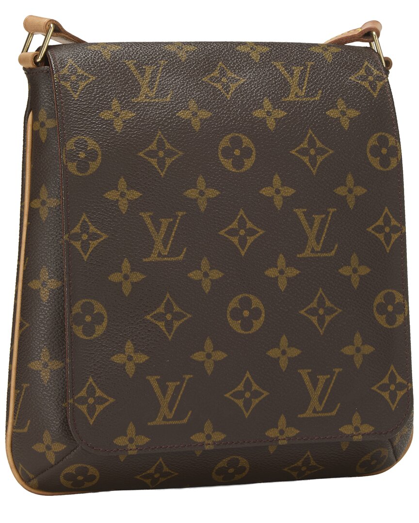 Louis Vuitton Louis Vuitton Brown Monogram Coated Canvas & Vachetta Leather Musette Salsa