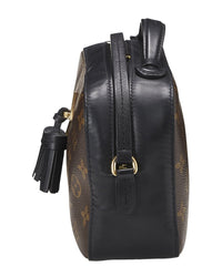 Louis Vuitton Louis Vuitton Brown Monogram Coated Canvas & Vachetta Leather Saintonge