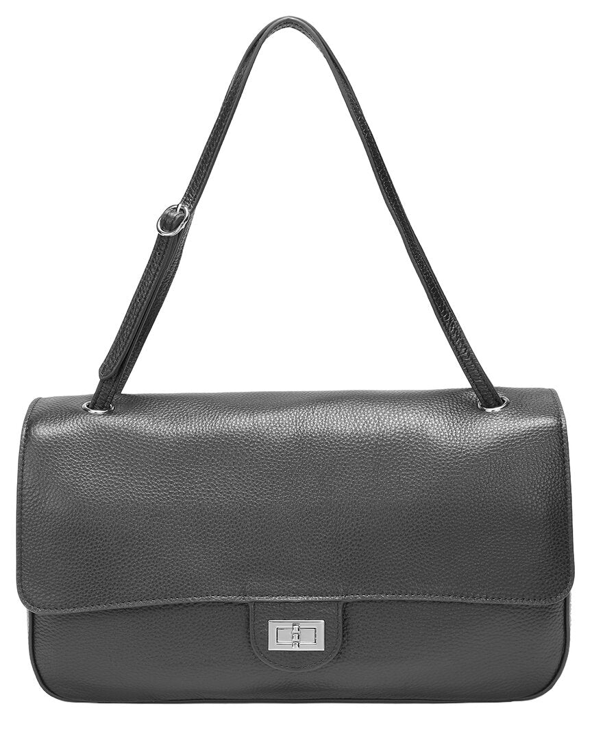 Tiffany & Fred Paris Tiffany & Fred Paris 33Cm Leather Flap Tote
