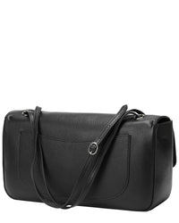 Tiffany & Fred Paris Tiffany & Fred Paris 33Cm Leather Flap Tote