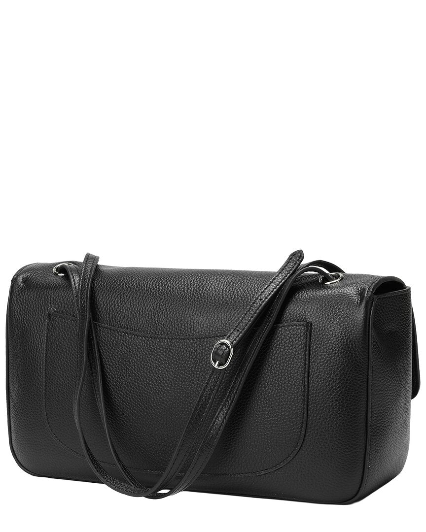 Tiffany & Fred Paris Tiffany & Fred Paris 33Cm Leather Flap Tote