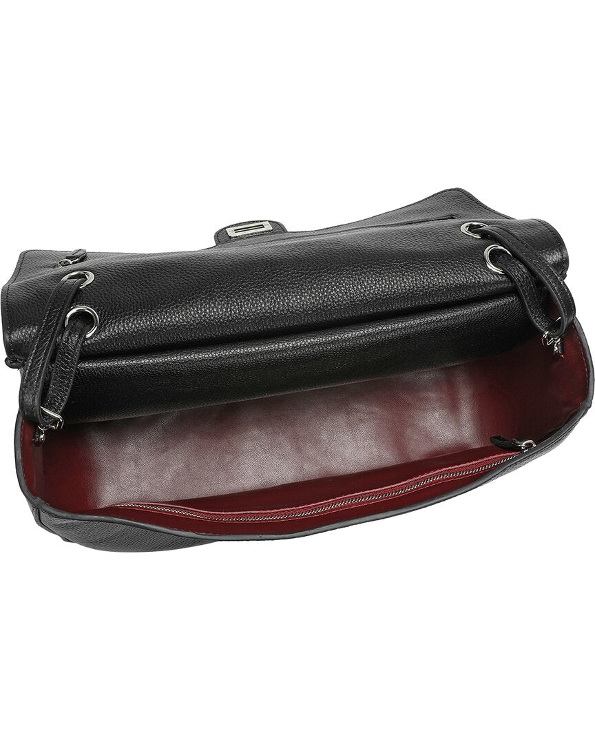 Tiffany & Fred Paris Tiffany & Fred Paris 33Cm Leather Flap Tote