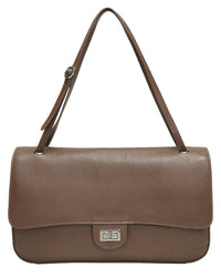 Tiffany & Fred Paris Tiffany & Fred Paris 33Cm Leather Flap Tote