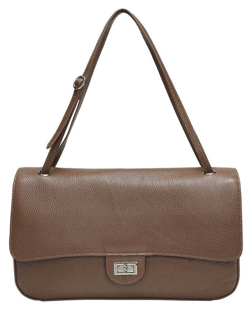 Tiffany & Fred Paris Tiffany & Fred Paris 33Cm Leather Flap Tote