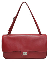 Tiffany & Fred Paris Tiffany & Fred Paris 33Cm Leather Flap Tote