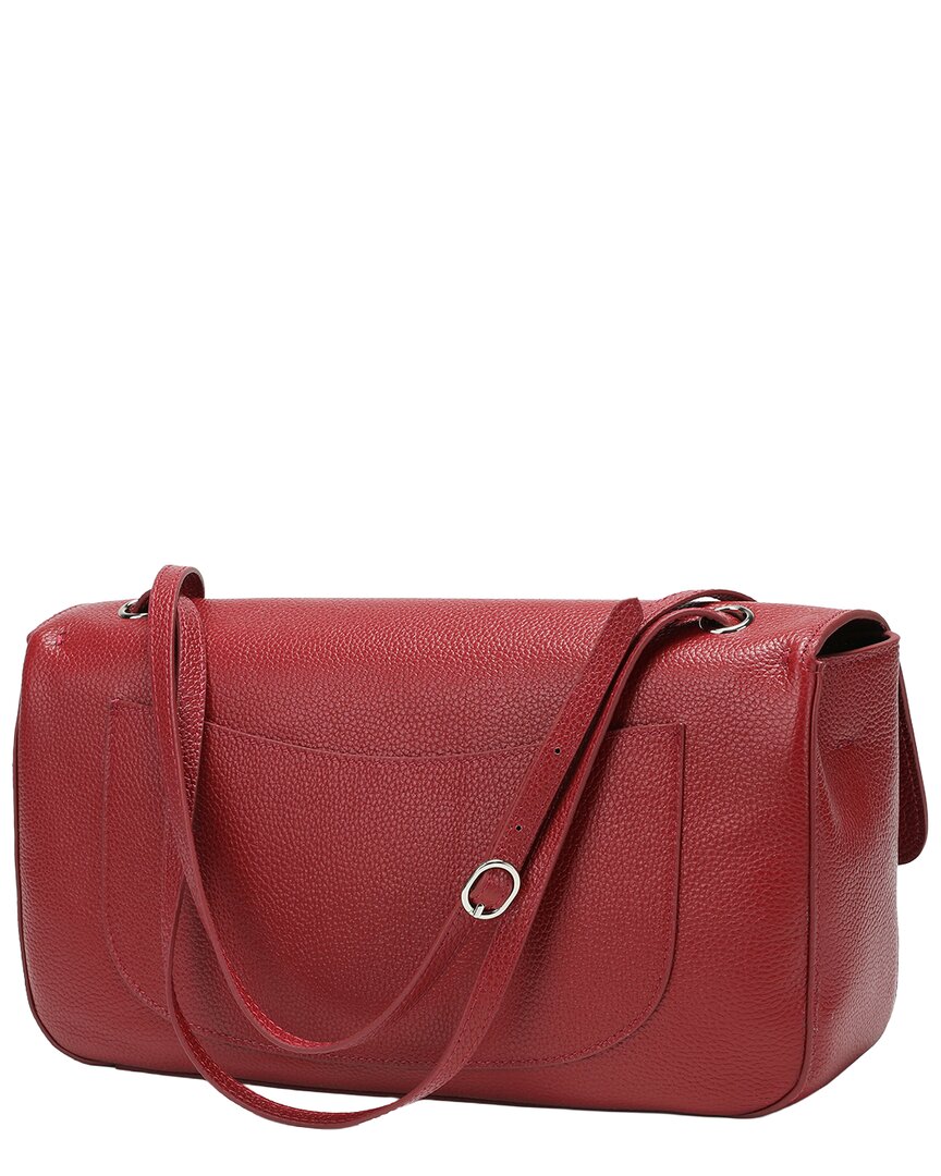Tiffany & Fred Paris Tiffany & Fred Paris 33Cm Leather Flap Tote