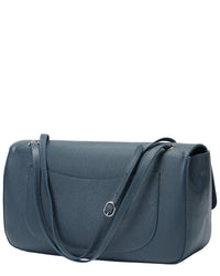 Tiffany & Fred Paris Tiffany & Fred Paris 33Cm Leather Flap Tote