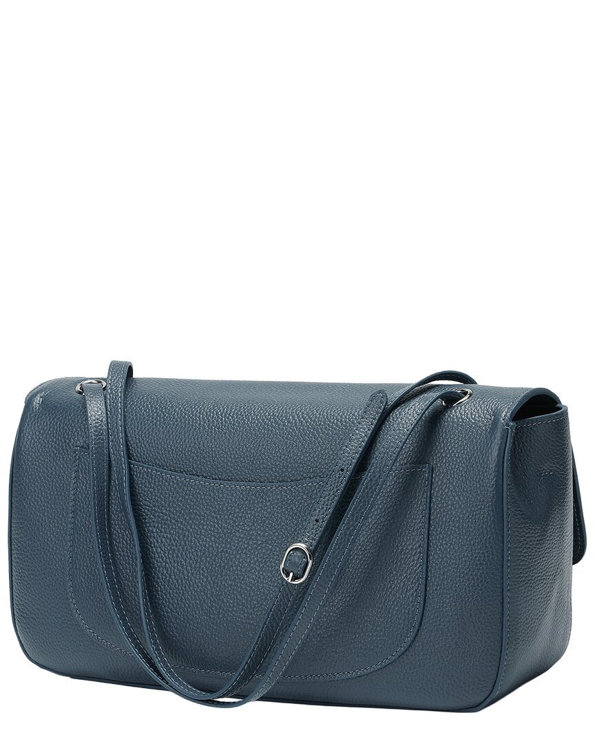 Tiffany & Fred Paris Tiffany & Fred Paris 33Cm Leather Flap Tote