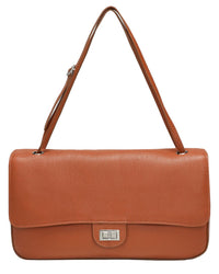 Tiffany & Fred Paris Tiffany & Fred Paris 33Cm Leather Flap Tote
