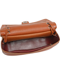 Tiffany & Fred Paris Tiffany & Fred Paris 33Cm Leather Flap Tote