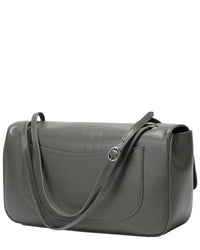 Tiffany & Fred Paris Tiffany & Fred Paris 33Cm Leather Flap Tote