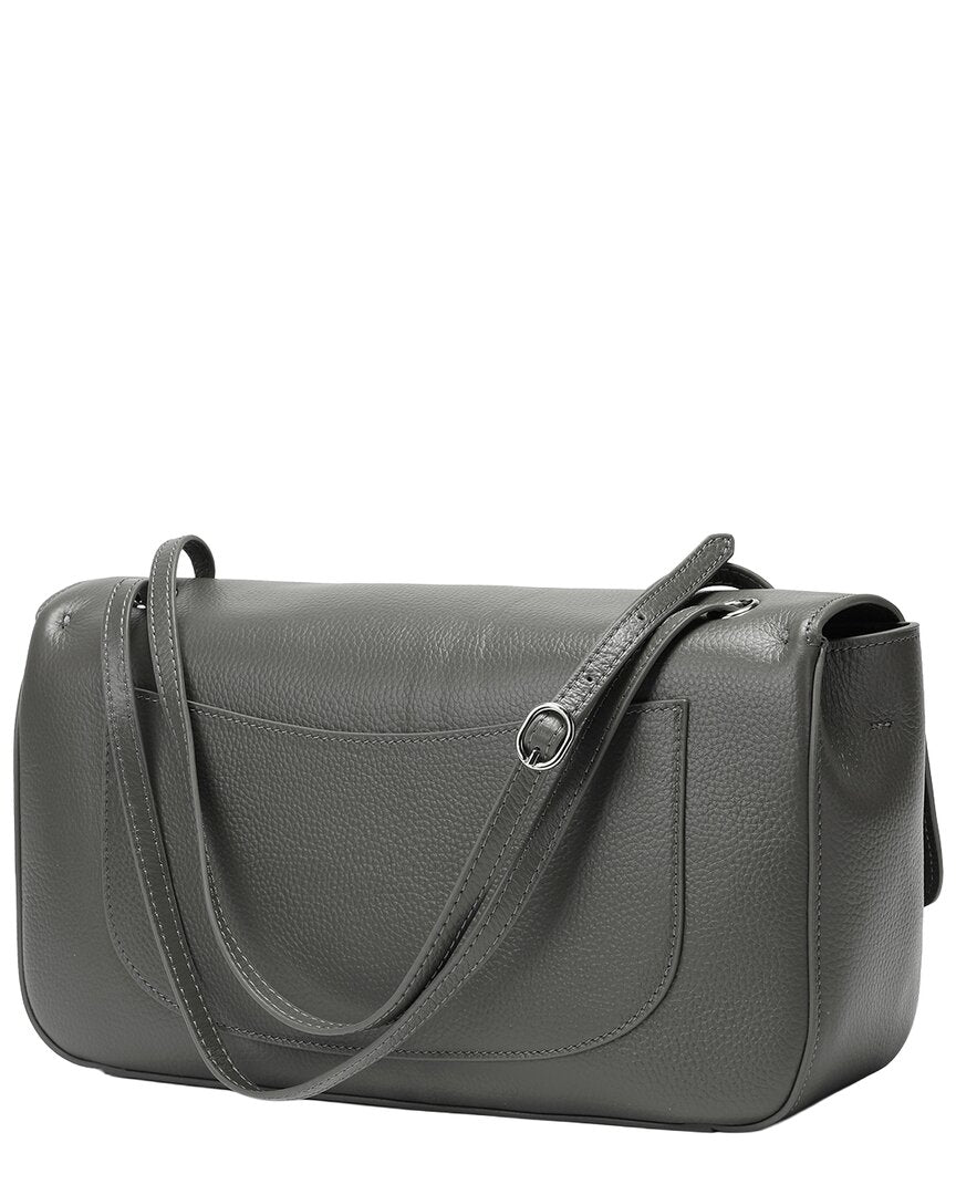 Tiffany & Fred Paris Tiffany & Fred Paris 33Cm Leather Flap Tote