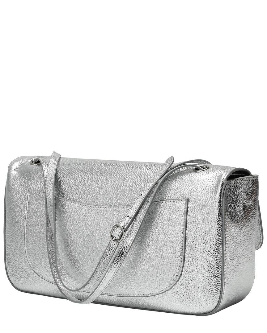 Tiffany & Fred Paris Tiffany & Fred Paris 33Cm Leather Flap Tote