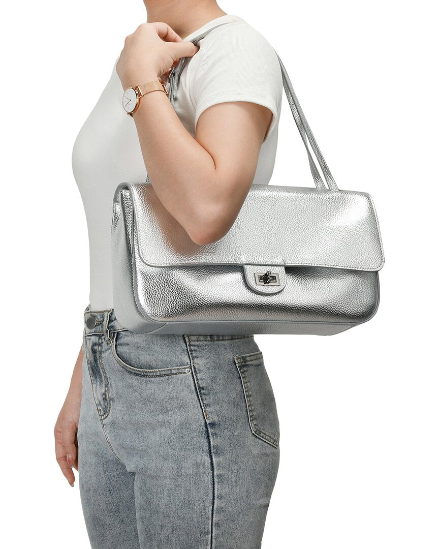 Tiffany & Fred Paris Tiffany & Fred Paris 33Cm Leather Flap Tote