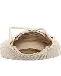 Tiffany & Fred Paris Tiffany & Fred Paris Hand-Woven Leather Shoulder Bag