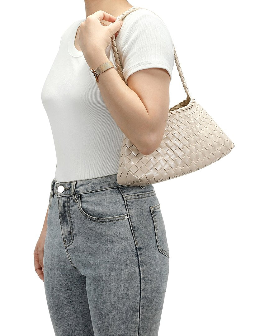 Tiffany & Fred Paris Tiffany & Fred Paris Hand-Woven Leather Shoulder Bag