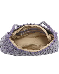 Tiffany & Fred Paris Tiffany & Fred Paris Hand-Woven Leather Shoulder Bag