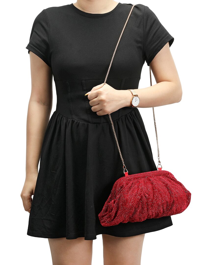 Tiffany & Fred Paris Tiffany & Fred Paris Crystal-Embellished Evening Clutch