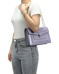 Tiffany & Fred Paris Tiffany & Fred Paris Smooth Leather Foldover Crossbody