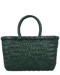 Dragon Diffusion Dragon Diffusion Mini Flat Gora Leather Top Handle Bag