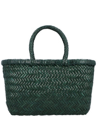 Dragon Diffusion Dragon Diffusion Mini Flat Gora Leather Top Handle Bag